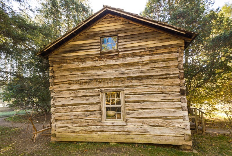 Autumn Cabin stock image. Image of fall, home, seasonal - 1343329