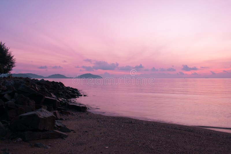Mattina in mare phuket Tailandia immagini stock Mattina in mare phuket Tailandia immagini stock