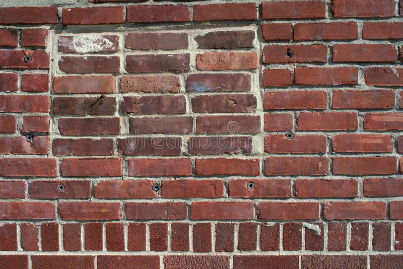 mattoni rossi parete