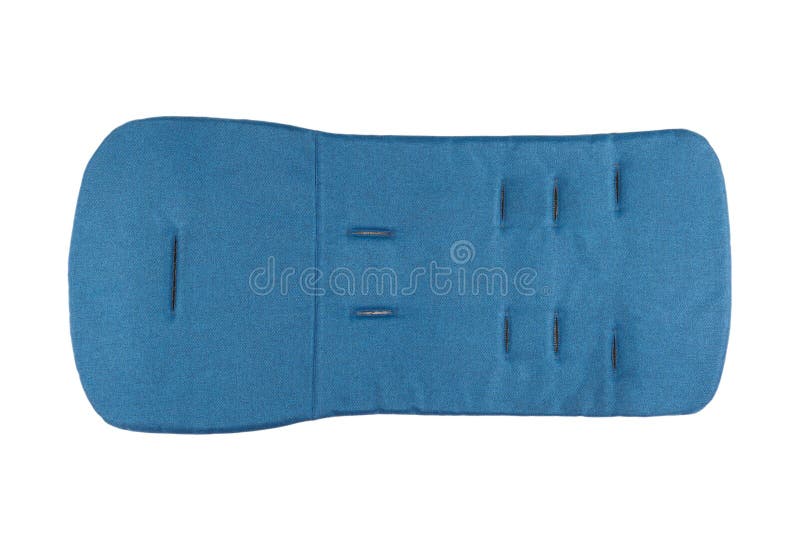 Mattress for a Baby Stroller on a White Background. Stock Image Image