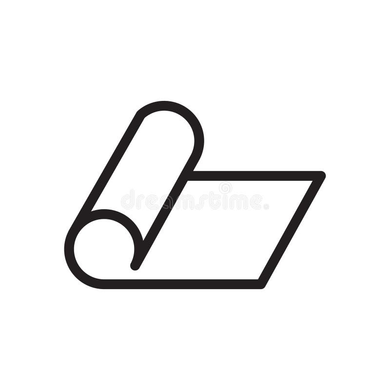 Mattress Vector Icon Logo Design Stock Vector Illustration of