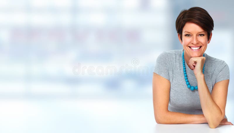 Mature business woman. stock photos Mature business woman. stock photos