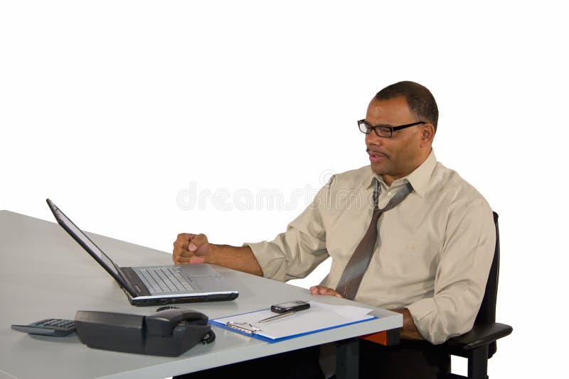 Mature businessman with laptop receiving good news royalty free stock photo Mature businessman with laptop receiving good news royalty free stock photo