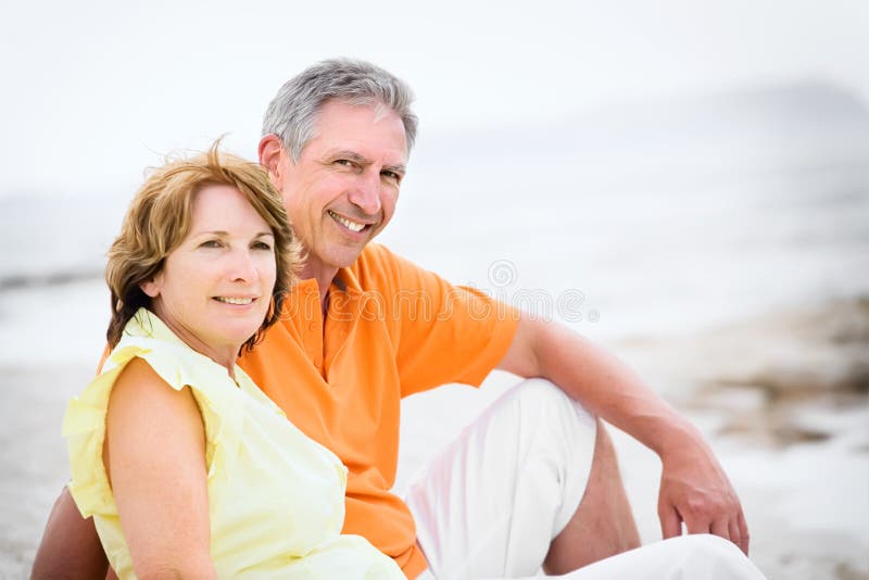 Mature couple on holidays stock image. Image of happy 11582047