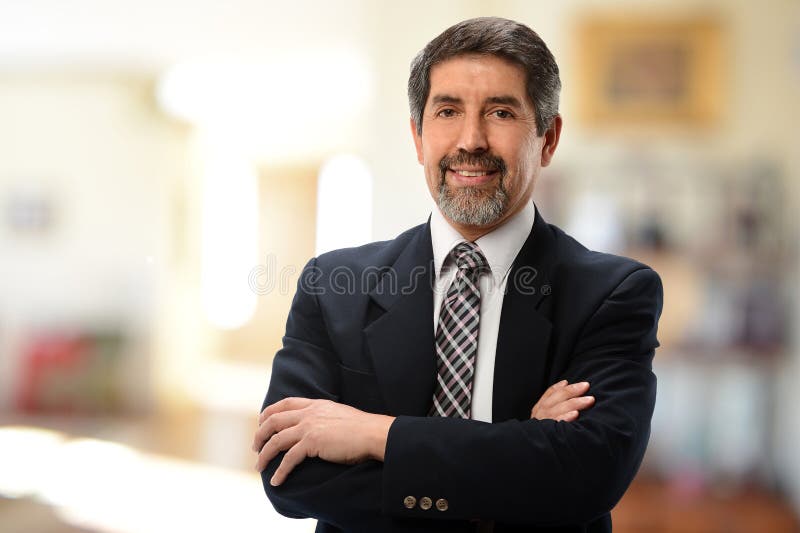 Mature Hispanic Businessman