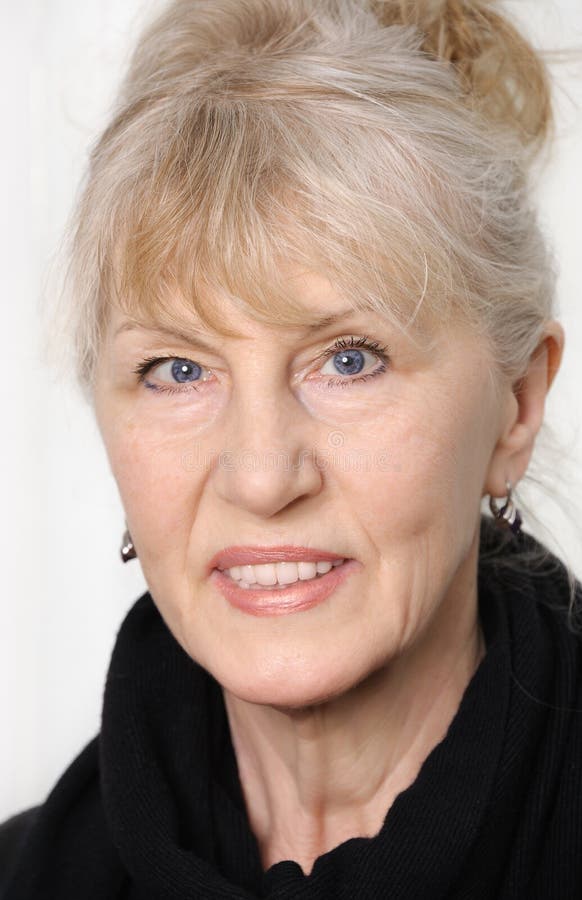 Mature lady stock image Mature lady stock image