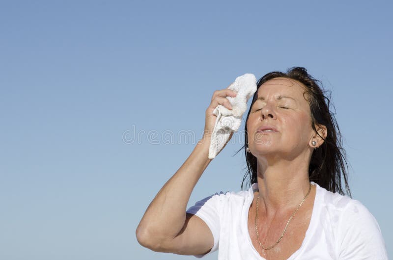 excessive sweating in elderly female