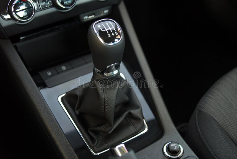 Manual gear shift stock photo. Image of auto, console - 109129406