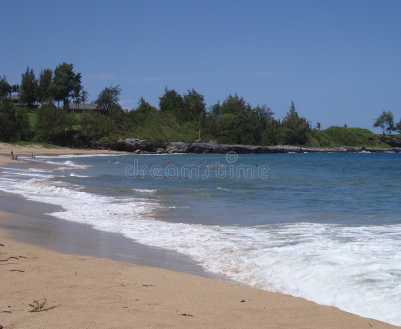Maui linii brzegowej widok obrazy royalty free Maui linii brzegowej widok obrazy royalty free