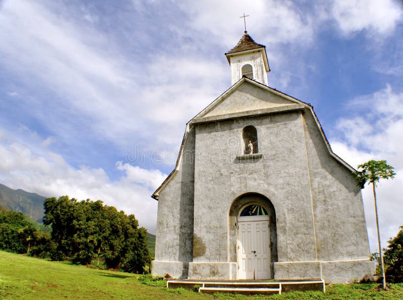 Maui White Church