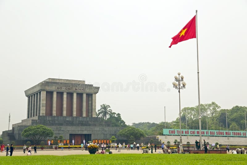 mausoleo de Ho Chi Minh, Hanoi, Vietnam, fotos de archivo libres de regalías mausoleo de Ho Chi Minh, Hanoi, Vietnam, fotos de archivo libres de regalías