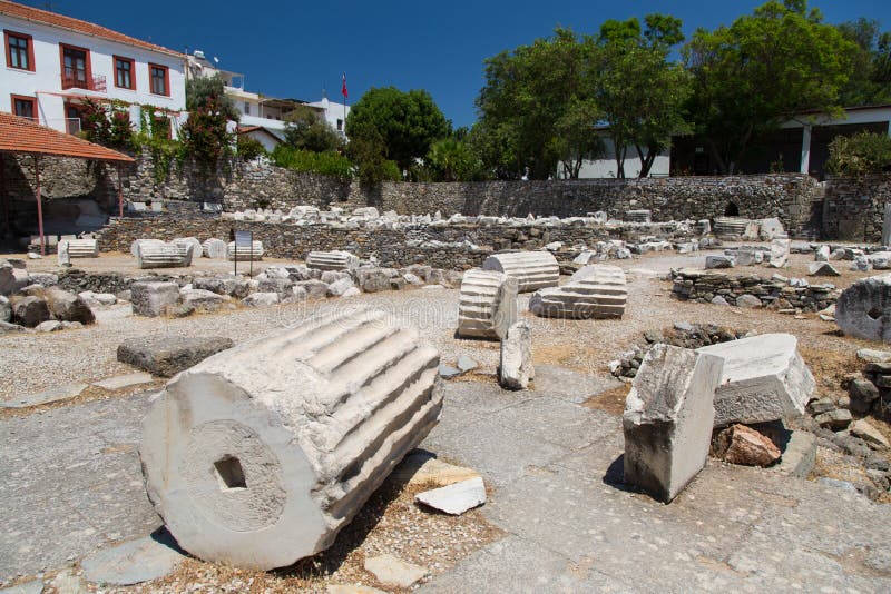 Mausoleo a Halicarnassus immagine stock Mausoleo a Halicarnassus immagine stock
