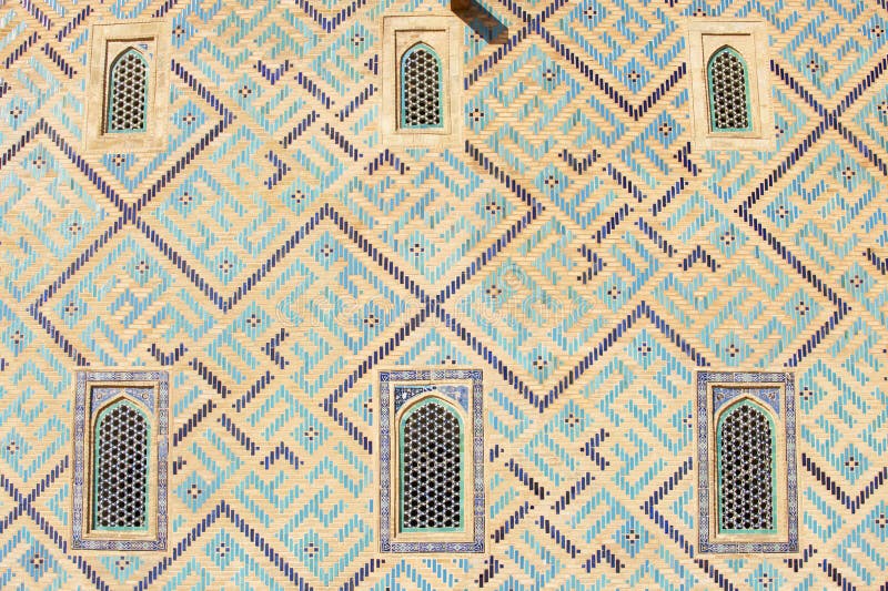 Mausoleum von Khoja Ahmed Yasavi in Turkistan, Kasachstan lizenzfreies stockbild Mausoleum von Khoja Ahmed Yasavi in Turkistan, Kasachstan lizenzfreies stockbild