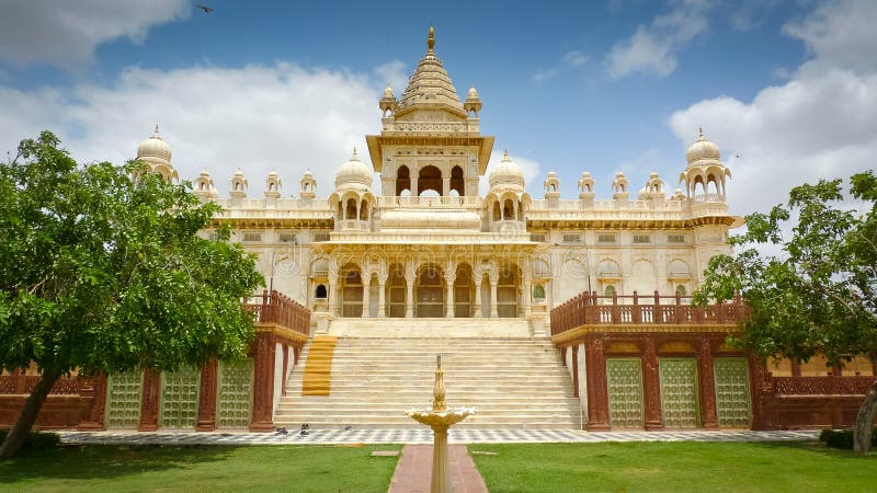 Mausolée de Jaswant Thada image libre de droits Mausolée de Jaswant Thada image libre de droits