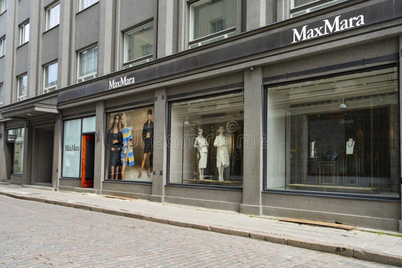 Max Mara Brand Shop in the Center of Tallinn, Estonia Editorial Stock Photo  - Image of display, accessories: 251210613