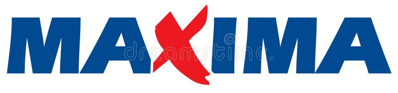 Maxima Logo, Retail Store, Vector Illustration Stock Vector ...