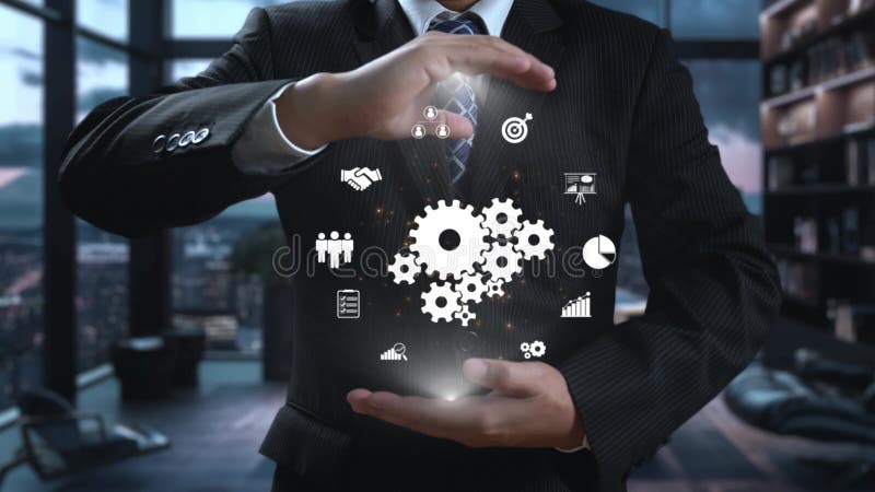 Maximizarea activității în echipă și a colaborării pentru UUID-ul de succes în afaceri stock footage