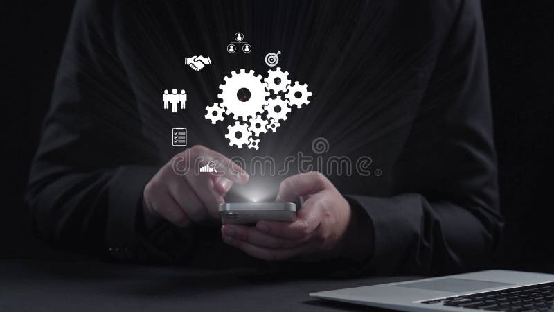 Maximizarea activității în echipă și a colaborării pentru UUID-ul de succes în afaceri stock video footage