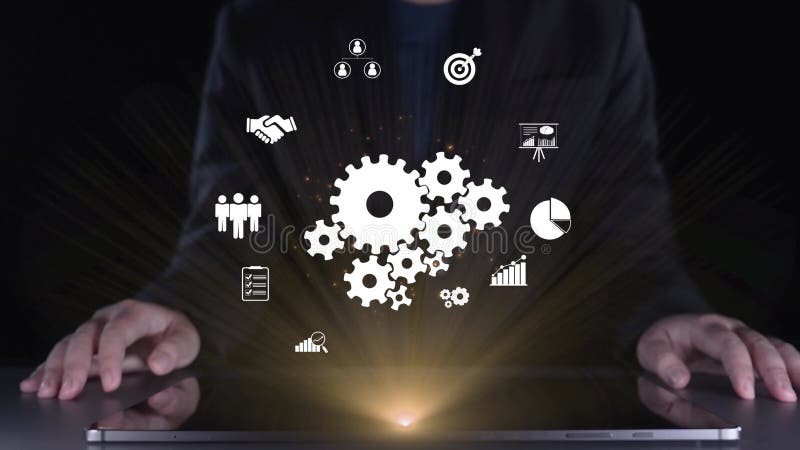 Maximizarea activității în echipă și a colaborării pentru UUID-ul de succes în afaceri stock video footage