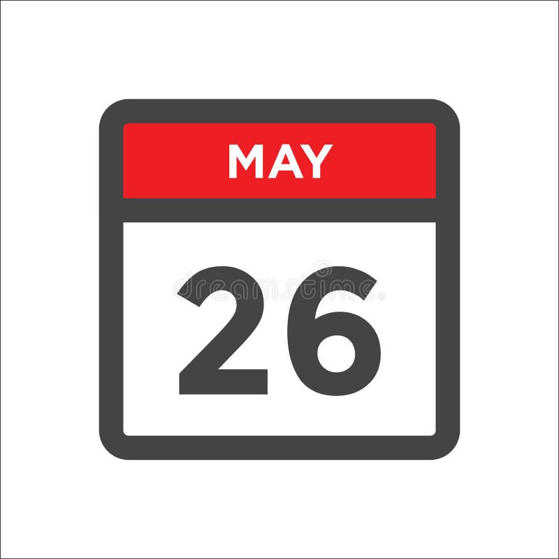 what day of the week is may 26