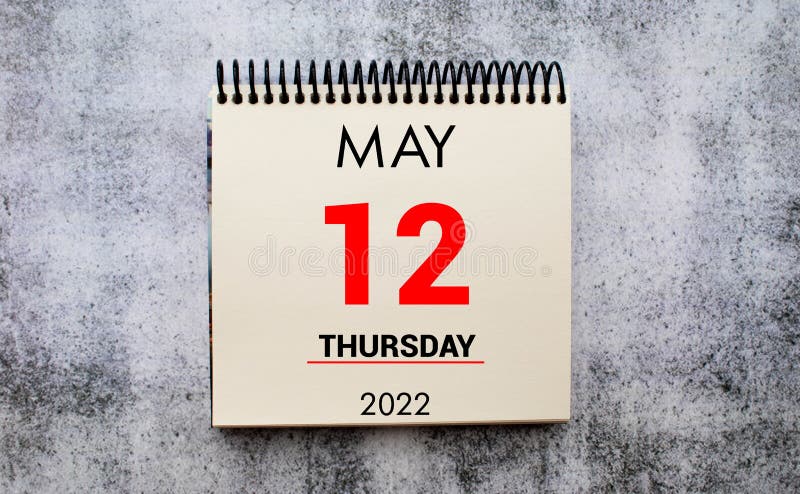 May 12 Calendar Part of a Set Concept Stock Photo Image of month May 12 Calendar Part of a Set Concept Stock Photo Image of month