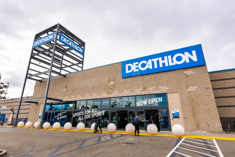 May 26, 2019 Emeryville / CA / USA - Exterior View of Decathlon