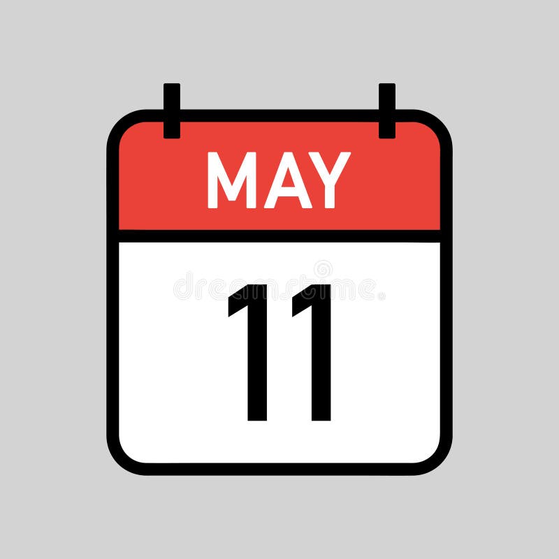 May 11th Stock Illustrations – 251 May 11th Stock Illustrations, Vectors &  Clipart - Dreamstime
