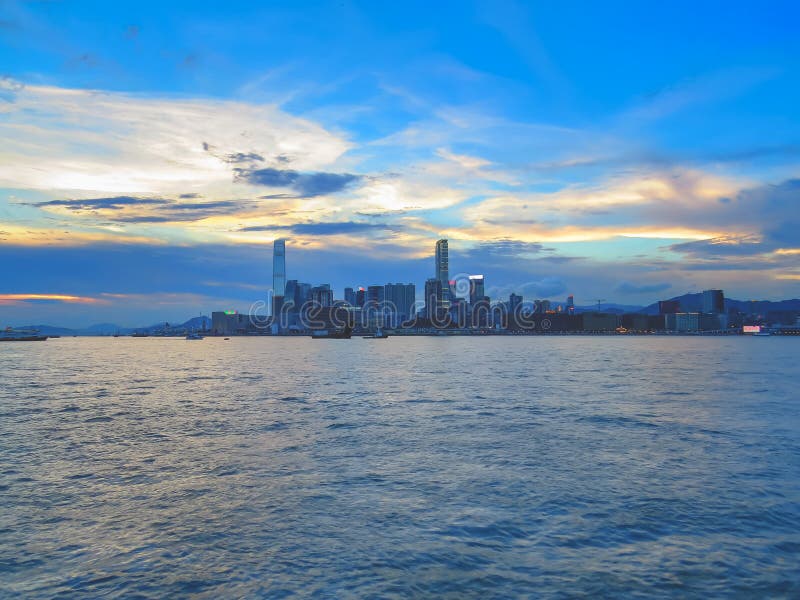 A Skyline of Hong Kong from Victoria Harbour 2013 May 2013 Editorial