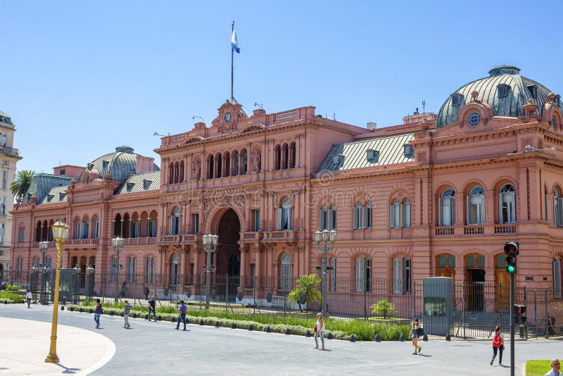 Buenos Aires, Argentina,  Pink Palace.