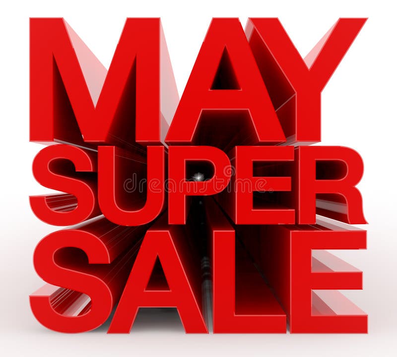 May Super Sale Stock Illustrations 152 May Super Sale Stock