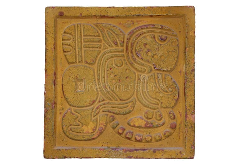 Maya style wall decoration