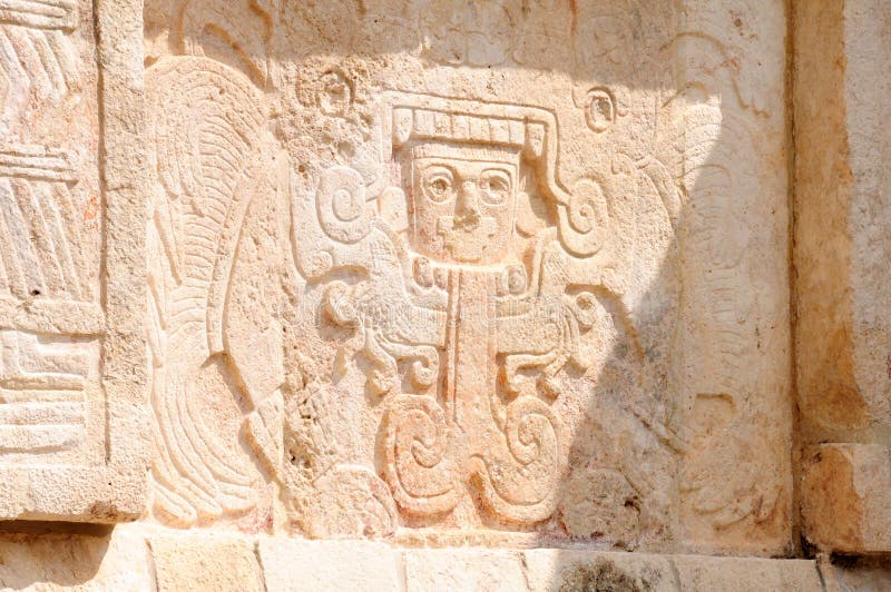 Mayan Art stock image. Image of face, carvings, ruins 6640421