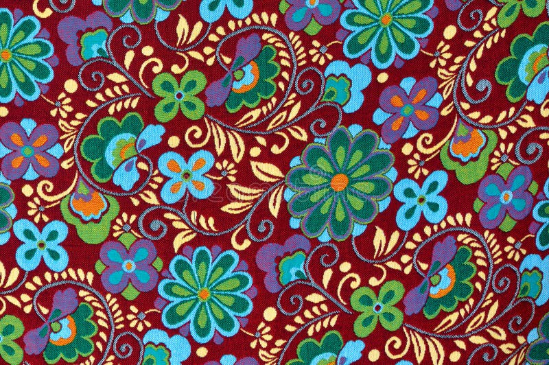 Mayan Floral Pattern Background royalty free stock photo