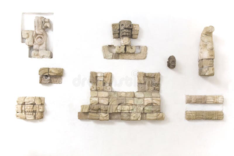 Mayan remains royalty free stock image