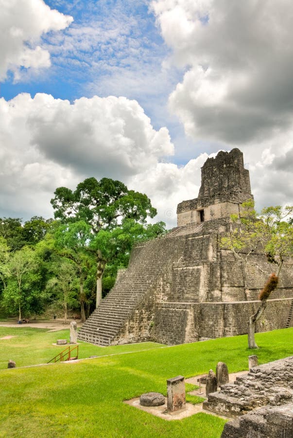 Antiche Rovine Maya nel Paese di Belize.