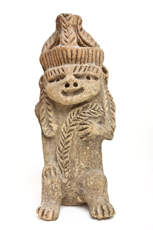 Mayan Statue royalty free stock photography