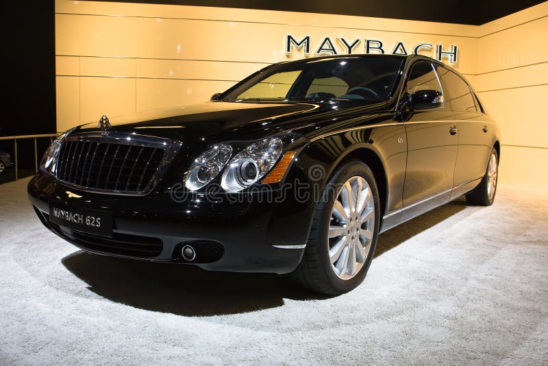 Maybach an Der MoskauInternationalausstellung Redaktionelles Bild