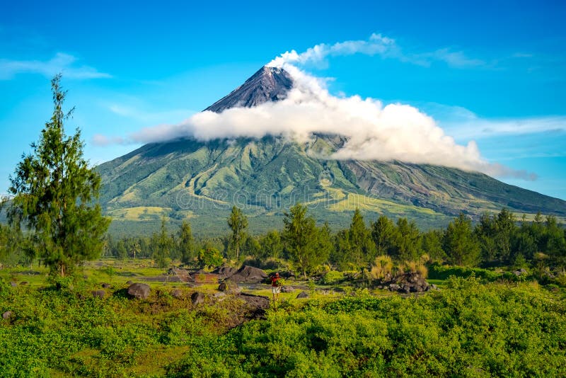 Mayon Vocalno in Legazpi, Philippines