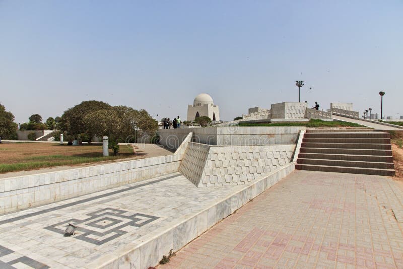 Mazar E Quaid Jinnah Mausoleum The Tomb In Karachi Pakistan Stock