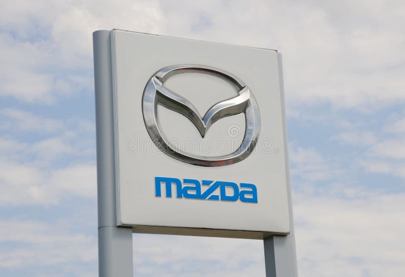 Mazda przedstawicielstwa firmy samochodowej znak
