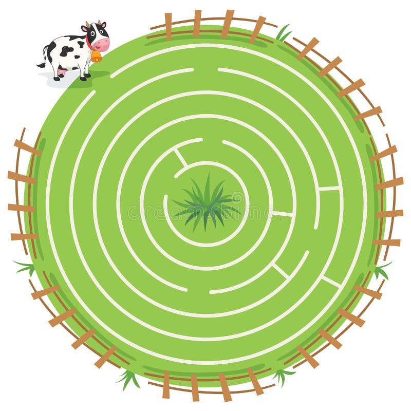 Maze Labyrinth Game, illustration de vecteur illustration stock Maze Labyrinth Game, illustration de vecteur illustration stock