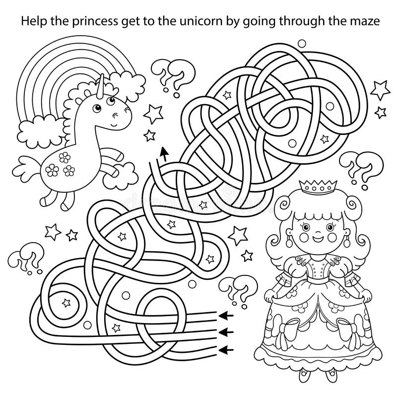 unicorn maze stock illustrations 129 unicorn maze stock illustrations vectors clipart dreamstime