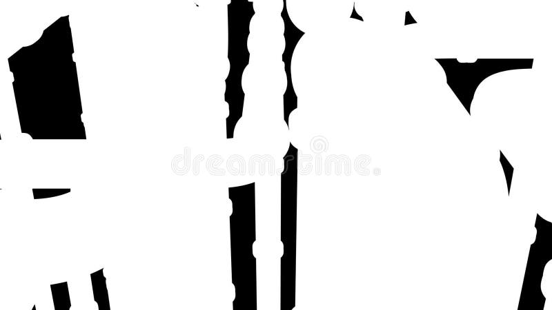 Maze of pipeline. Camera flying across pipelines network. Industrial 3d animation stock illustration