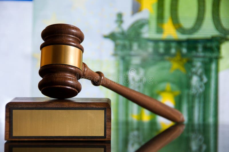 Mazo de la justicia imágenes de archivo libres de regalías Mazo de la justicia imágenes de archivo libres de regalías