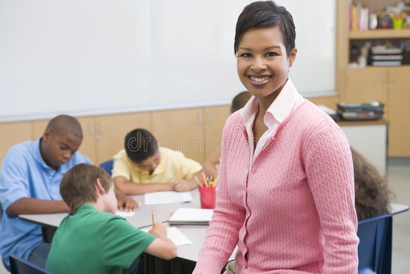 Maître d'école élémentaire images stock Maître d'école élémentaire images stock