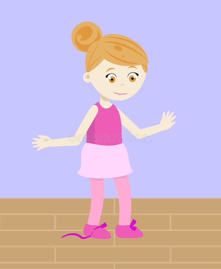 Mała balerina ilustracji Mała balerina ilustracji