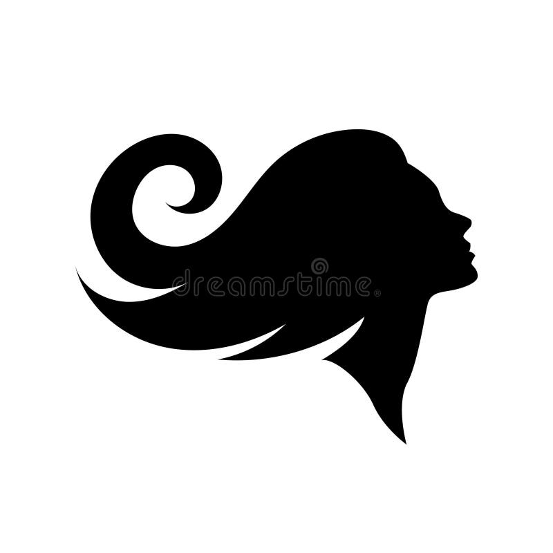 Anime Girl, Brown Hair and Eyes, Profile, Close-up of Face, Wears Light  Blue Cropped Stock Illustration - Illustration of face, longhair: 277251838