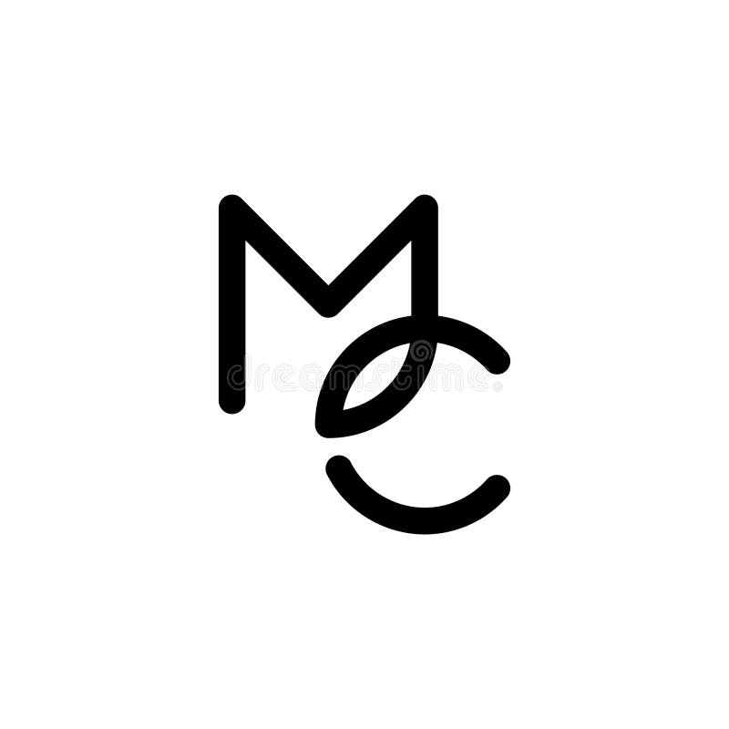 MC Logo, MC Monogram, Initial MC Logo, Letter MC Logo, Letter MC Icon ...