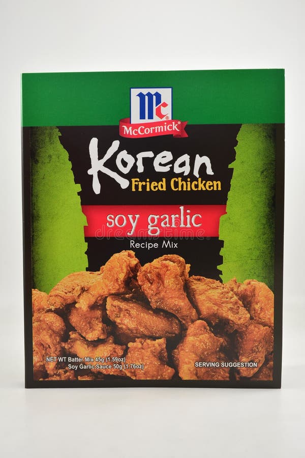 McCormick Korean Fried Chicken Recipe Mix - Soy Garlic 1.59oz (45g) - Just  Asian Food