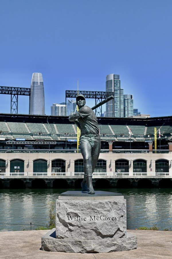 McCovey Cove is the unofficial name for the China Basin part of the San Francisco Bay right next to the San Francisco Giants baseball park Oracle Park. It is named in honor of long time first baseman and winning left handed hitter Willie McCovey. The park first opened in 2000, then rebuilt in 2024. Besides a statute of the parks namesake Willie McCovey with a plaque on each of the four sides of the pedestal with the statistics of the man, one can have a very pleasant stroll around the park on game day, or off. As seen 1 May 2024. McCovey Cove is the unofficial name for the China Basin part of the San Francisco Bay right next to the San Francisco Giants baseball park Oracle Park. It is named in honor of long time first baseman and winning left handed hitter Willie McCovey. The park first opened in 2000, then rebuilt in 2024. Besides a statute of the parks namesake Willie McCovey with a plaque on each of the four sides of the pedestal with the statistics of the man, one can have a very pleasant stroll around the park on game day, or off. As seen 1 May 2024.